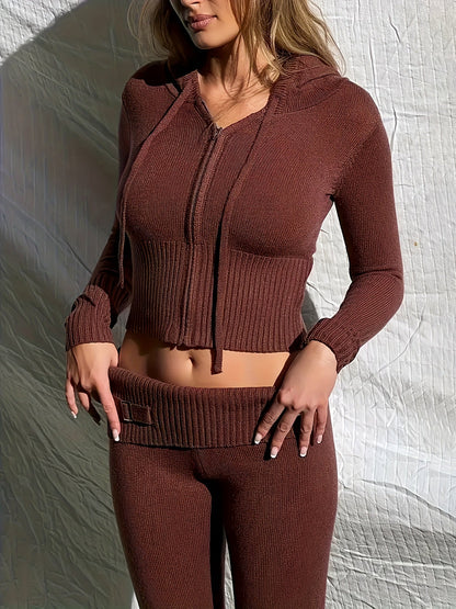 Nerys - Cozy Knit To-Piece sæt