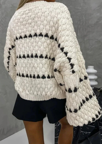 Soraya - Puff Sleeves Pull-Over sweater